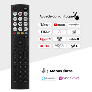 Televisor Hisense 65A6N 65 pulgadas UHD 4K Smart TV