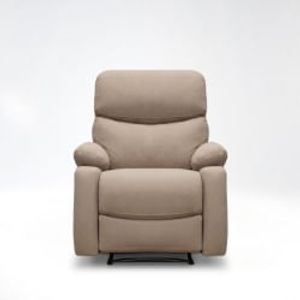 Silla Reclinable Elite Living Velara 100x85x95 Brum Taupe