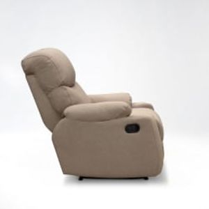 Silla Reclinable Elite Living Velara 100x85x95 Brum Taupe