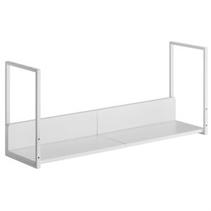 Estante Inferior Madera Para Escritorio Techgo BDS-1 Blanco