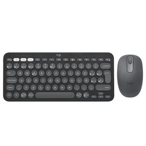 Combo Bluetooth Logitech Teclado K380S + Mouse M196 Grafito