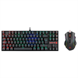 Combo Gamer Redragon Teclado Mecánico K552 RGB + Mouse M607