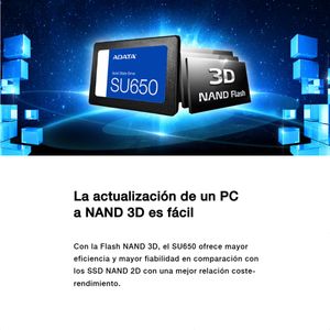 Disco Estado Solido Interno SSD 512GB Adata Ultimate SU650