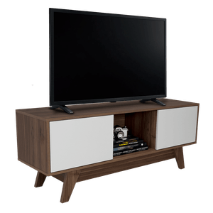 Rack para TV 55'' Romero Finlandek Gales Blanco