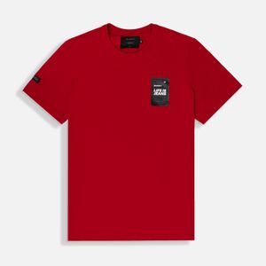 Camiseta Premium Manga Corta Color Rojo Para Hombre