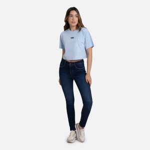 Jean Skinny Color Azul Industry Para Mujer