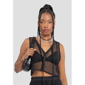 Blusa Mujer Negro Atypical 106861