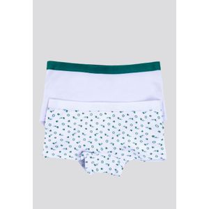 Cachetero Niñas Infantil PX2 Blanco/Estampado FI 3852