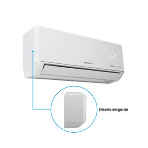 Aire Acondicionado CA 12KBL1 INV-2 Inverter 12000 Btu 115v Challenger Blanco