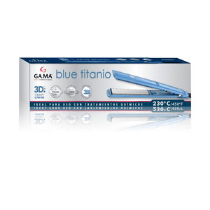 Plancha GAMA Elegance 3D Blue Titanium