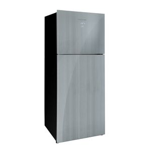 Nevera No Frost Panel Digital CR 450 Litros Brutos Glass Color Silver Brush Challenger