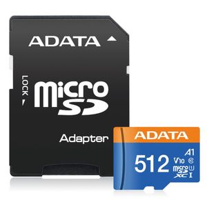 Adata Memoria Micro Sd Con Adaptador Sd Class 10 A1 256gb