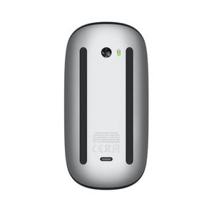 Apple Magic Mouse A3204 - Óptico - Inalámbrico - Recargable - Negro