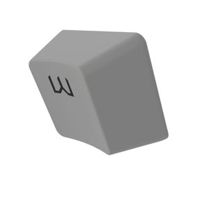Keycaps Gamer Vsg Para Teclado Stardust Gris