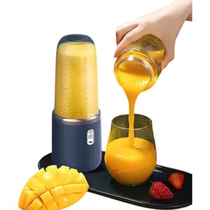 Licuadora Portatil Doble Vaso Para Jugos Y Batidos