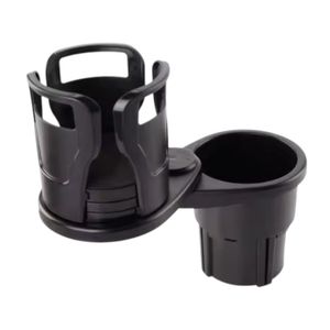 Portavasos Para Carro Doble Uso Soporte Giratorio