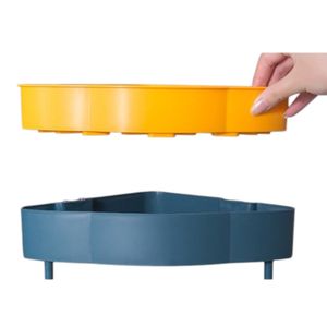Organizador Jabonero Adhesivo Para Baño Con Colgadores