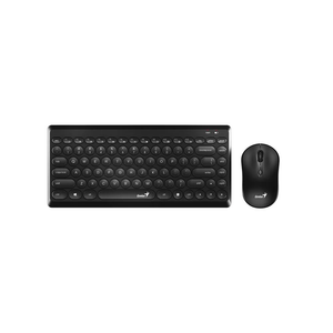 Combo GENIUS Teclado + Mouse LuxeMate Q8000 InalÁmbrico Negro