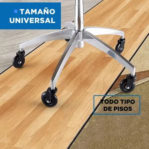 Ruedas Silla Escritorio Tipo Roller Gamer Set X5 Universales