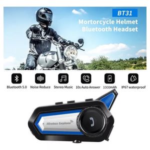 Intercomunicador  Bluetooth 5.0 Motociclistas Bateria Larga Duracion