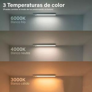Lámpara Sensor Luz Led Gabinete Closet Sensor De Movimiento