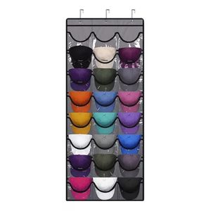 Organizador de Gorras Soporte Puerta 21 Bolsillos