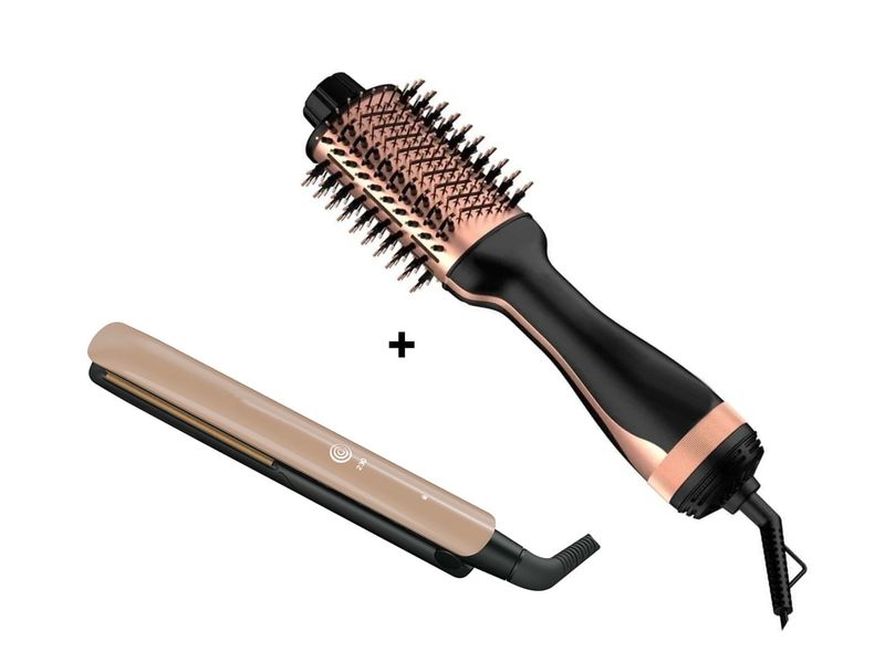 Cepillo Secador Plancha Plancha Cepillo Pelo Cepillo Eléctrico