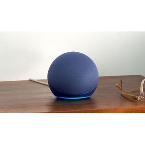 Amazon Echo Dot 5th Gen Con Asistente Virtual Alexa Azul
