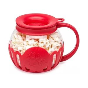 Crispetera Para Microondas Recipiente Vidrio Para Crispetas