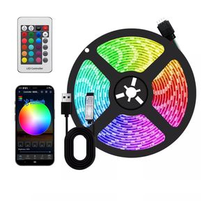 Tira De Luces Led De 5m Rgb Bluetooth Con Control Por App