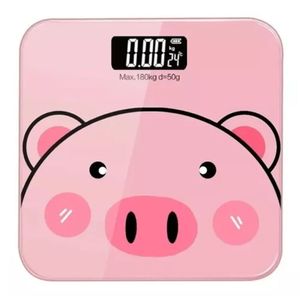 Bascula Digital Pesa Animado Cerdito 180 Kg