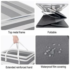 Cesto De Ropa Sucia Cesta De Lavandería Multifuncional 75L