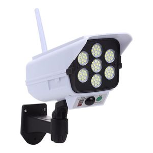 Camara Falsa Lampara Solar Con Sensor Y Control 77 Leds