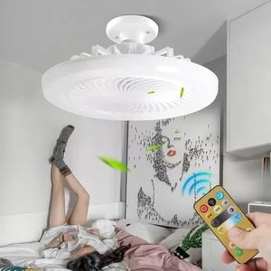Lampara Ventilador De Techo Con Control Remoto