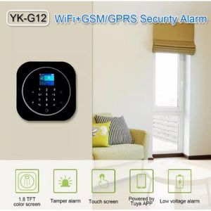 Kit Alarma Wifi Inteligente Sensor Movimiento Compatible Con Alexa y Google