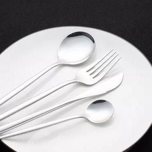 Set De Cubiertos x30 Piezas Color Plata