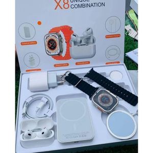 Reloj Smart Watch One Pixel 8 en 1 Combo Reloj