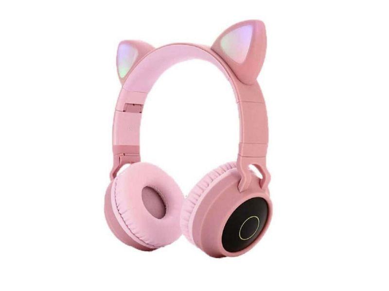 Audífono Bluetooth Inalambrico Gamer Orejas De Gato Cat Ear Agaval