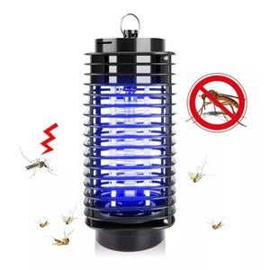 Lámpara Uv Mata Zancudos Atrapa Moscas Insectos Sin Veneno