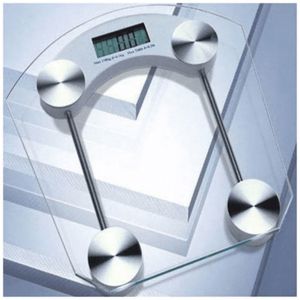 Balanza Pesa Digital Baño 180kg Vidrio Templado