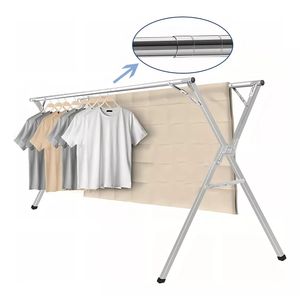 Tendedero Plegable De Ropa Portátil Retráctil Rack