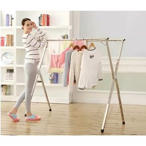 Tendedero Plegable De Ropa Portátil Retráctil Rack