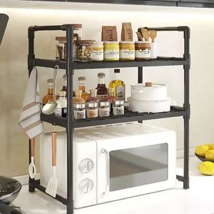 Organizador Cocina Repisas 3 Niveles Horno Microondas
