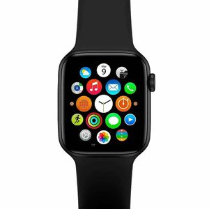 Reloj Smartwatch T500 Con Correa En Silicona Resistente Negro