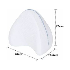 Almohada Ortopédica Piernas Y Rodillas Color Blanco