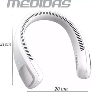 Ventilador Personal Portatil Cuello Recargable 3 Velocidades
