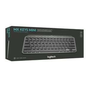 Teclado LOGITECH Inalámbrico Bluetooth Mx Keys Mini