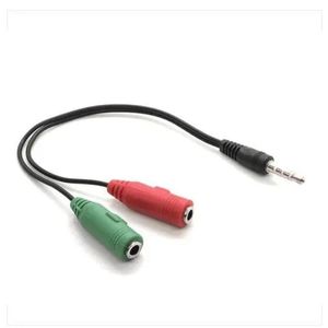 Cable Adapt. 3.5mm A Mic Y Audio B528