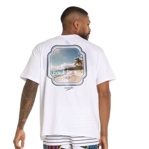 Camiseta Manga Corta Vintage Beachside Hombre