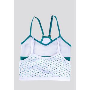 Top Paq X2 Infantil Blanco/Estampado FI 3849